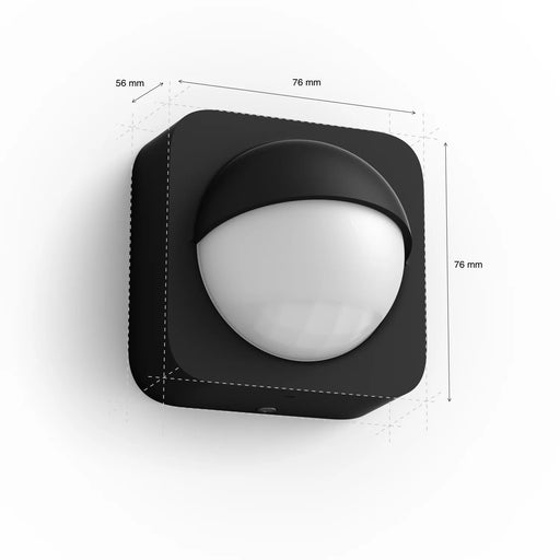 EAN 8719514342262 - Philips 8719514342262 detector de movimiento Inalámbrico Pared Negro imagen 2