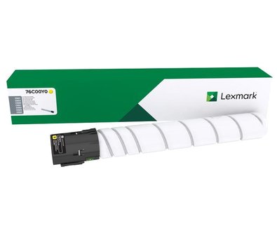 EAN 0734646635059 - Lexmark 76C00Y0 cartucho de tóner 1 pieza(s) Original Amarillo imagen 1