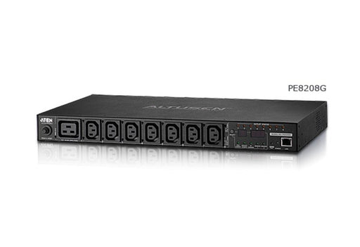 EAN 4710423777712 - ATEN PE8208G-ATA-G unidad de distribución de energía (PDU) 8 salidas AC 1U Negro imagen 1
