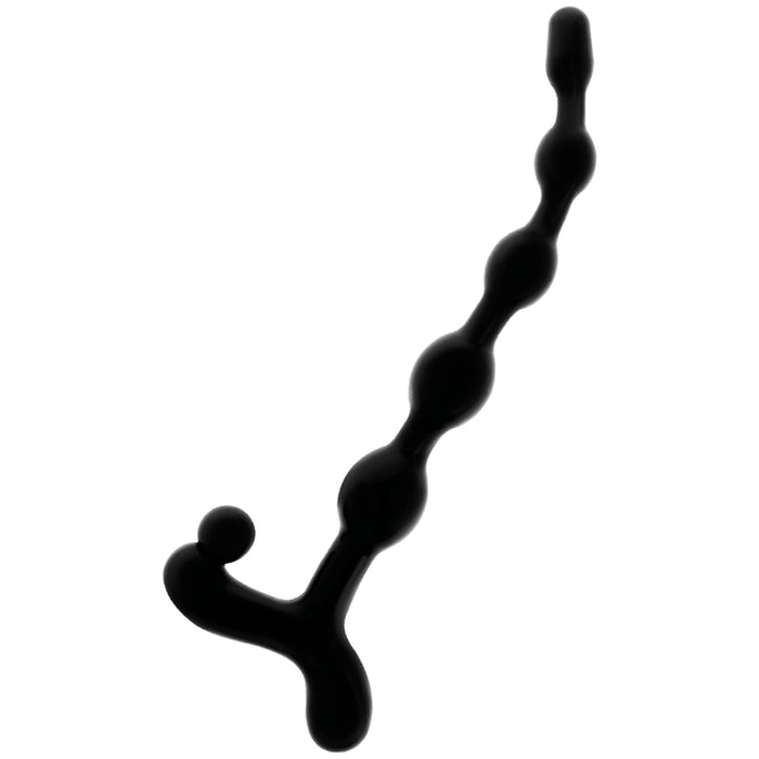 Addicted Toys - Bolas Anales 22 Cm Negro