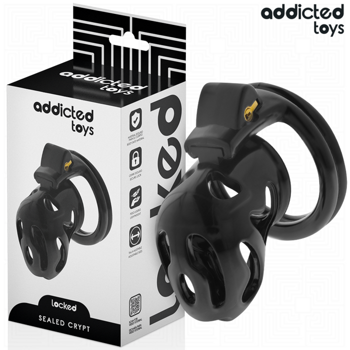Addicted Toys Locked - Sealed Crypt Jaula Para Pene 8 Cm