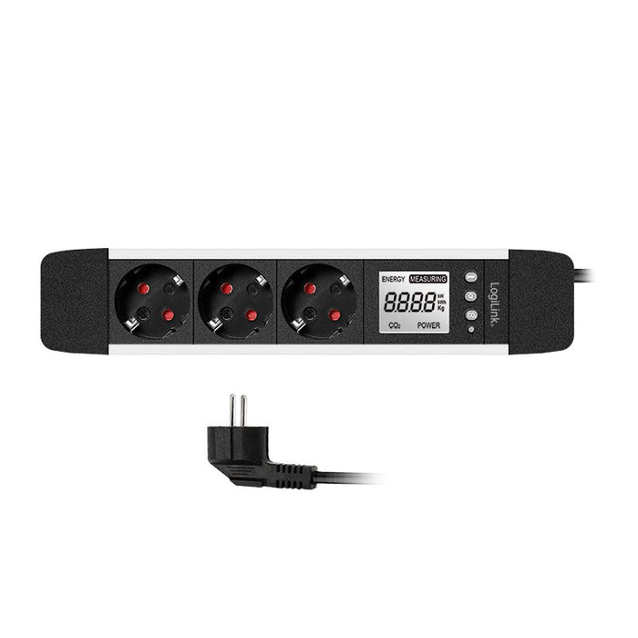 EAN 4052792074109 - 2Direct LPS285 base múltiple 1,4 m 3 salidas AC Interior Negro, Plata imagen 2