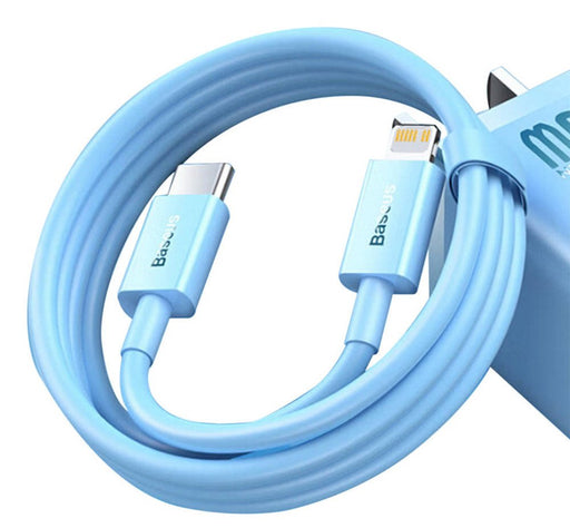 EAN 6932172628024 - Baseus Superior Series cable USB USB 2.0 1 m USB C USB C/Lightning 0,48 Gbit/s 18 W Azul imagen 1