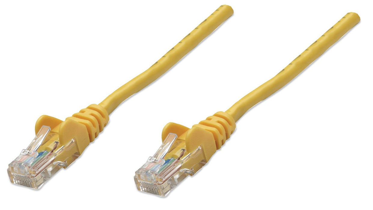 Intellinet Cat5e Utp, 2m Cable De Red Amarillo U/Utp (Utp)