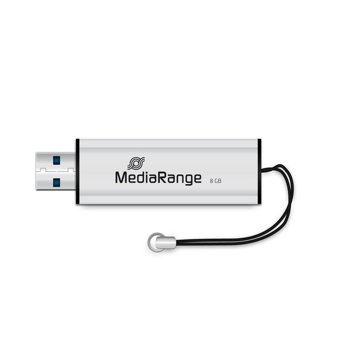 EAN 4260283113453 - MediaRange MR914 unidad flash USB 8 GB USB tipo A 3.2 Gen 1 (3.1 Gen 1) Negro, Plata imagen 3