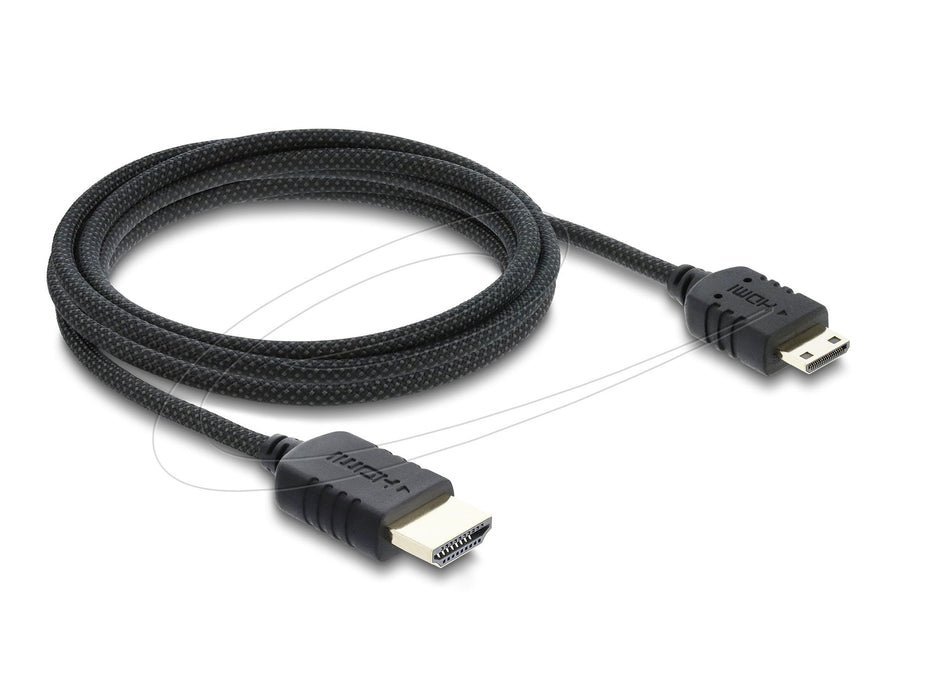Delock Koaxiales High Speed Cable Hdmi Hdmi Macho A Mini Hdmi Macho 8k 60 H