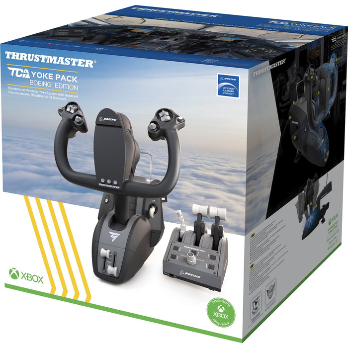 EAN 3362934403065 - Thrustmaster TCA Yoke Pack Boeing Edition Negro, Gris USB Panel de mandos tipo máquina recreativa PC, Xbo imagen 6