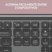 EAN 5099206118492 - Logitech 920-012455 teclado Oficina RF Wireless + Bluetooth QWERTY Español Grafito imagen 7