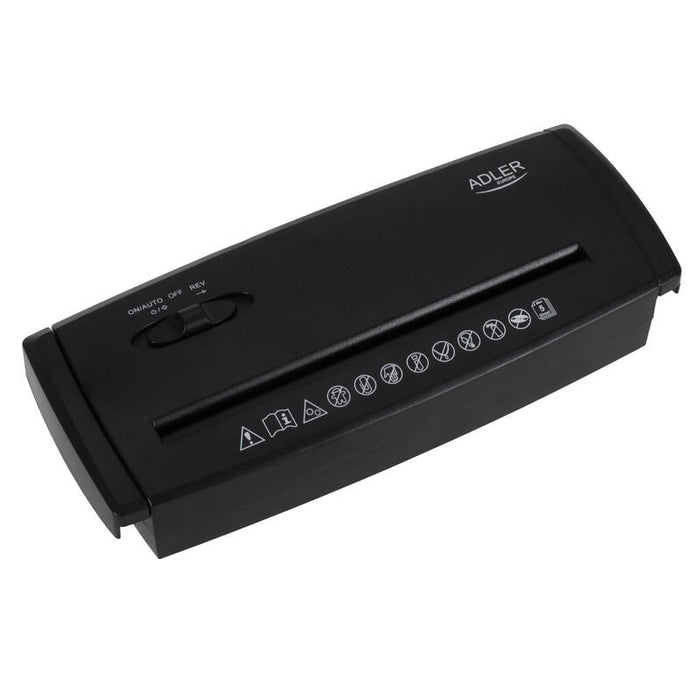Adler Ad 1040 Paper Shredder, Black