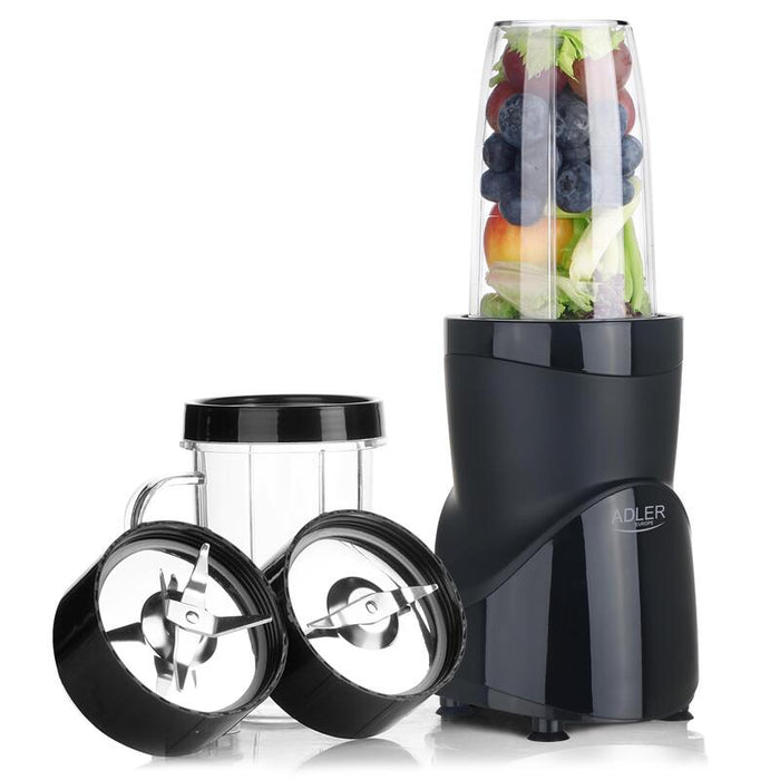 Adler Ad 4084b Smoothie Blender Set, 1200 W, Black
