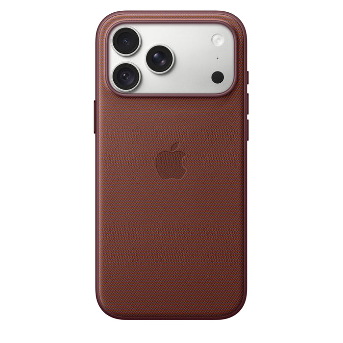 Etui Con Tkaniny Techwoven Con Magsafe Para Iphone 18 Pro Max - Burgund
