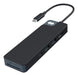 EAN 1220000630307 - HYPER HD4102BKGL hub de interfaz USB 3.2 Gen 1 (3.1 Gen 1) Type-C 5000 Mbit/s Negro imagen 1