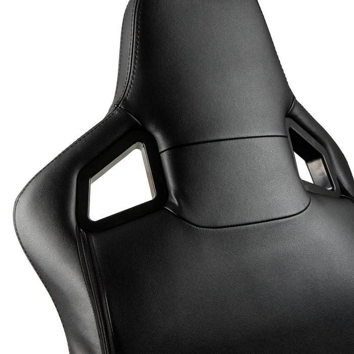 Noblechairs Epic Echtleder Gaming Silla - Negro