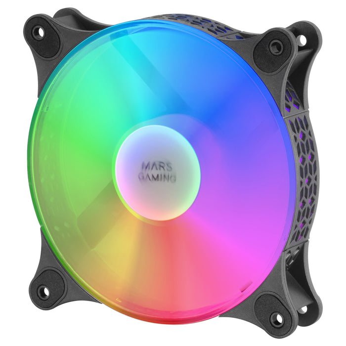 EAN 8435693102151 - Mars Gaming MFDUO sistema de refrigeración para ordenador Carcasa del ordenador Ventilador 12 cm imagen 3