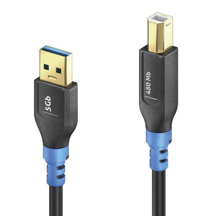 EAN 4251364742822 - PureLink FI-U200-020 cable USB USB 2.0 2 m USB A USB B Negro, Azul imagen 1
