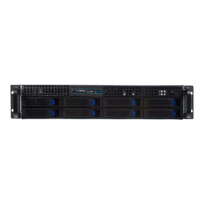 EAN 6940533543435 - UNYKAch 2U HSW4208 Estante Negro, Plata imagen 2