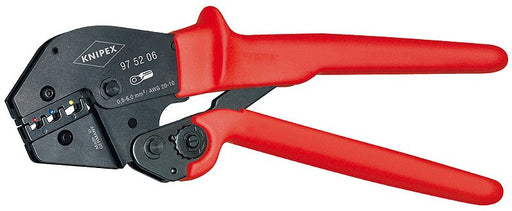 EAN 4003773025474 - Knipex 97 52 06 crimpadora Herramienta para prensar Negro, Rojo imagen 1