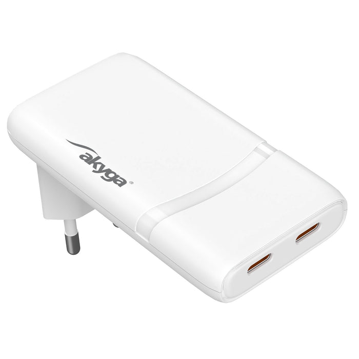EAN 5906708750689 - Akyga USB Ladegerät 65 W USB-C® Weiß Auriculares, Teléfono móvil, Auriculares, Netbook, Portátil, Smartph imagen 1