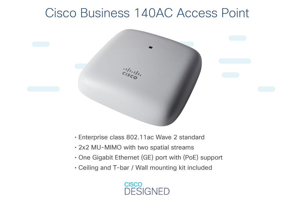 EAN 0889728276054 - Cisco CBW140AC 867 Mbit/s Blanco Energía sobre Ethernet (PoE) imagen 4