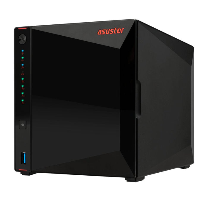 Asumor Nimhmor 4 Gen2 As5404t 4 Bay Nas, Quad-Core 2.0ghz