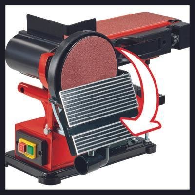 EAN 4006825649987 - Einhell TC-US 380 300 W Lijadora de banda/excéntrica imagen 6