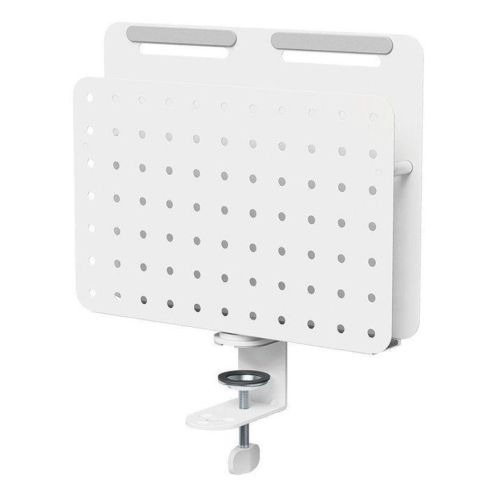Pegboard, Clamp-On, Office, 362x445mm, Rotating, Blanco