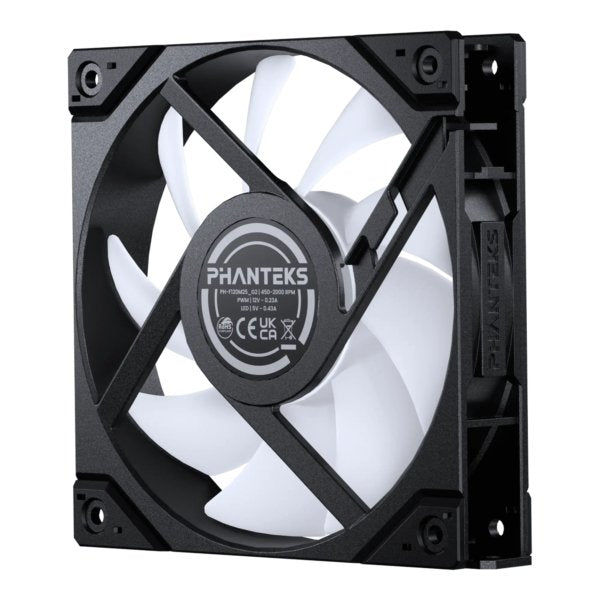 Ventilador Pc Phanteks M25g2-120 D-Rgb (Negro, 120 Mm) Ph-F120m25_g2_dbk01