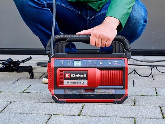 EAN 4006825667318 - Einhell PRESSITO 18/25 Hybrid compresor de aire 19 l/min Batería imagen 9