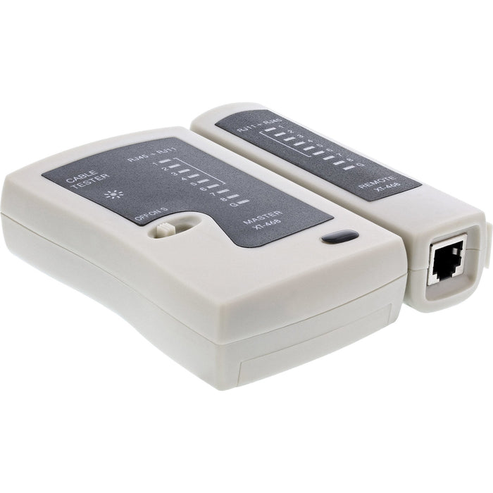 Comprobador Inline Para Cables Y Conectores Rj45 Con 9 Led De Control