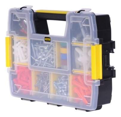 EAN 3253561707209 - Stanley STST1-70720 pieza pequeña y caja de herramientas Caja para piezas pequeñas Negro, Transparente imagen 3