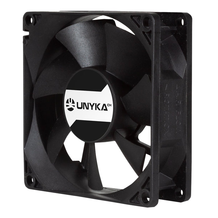 EAN 6940533543503 - UNYKAch 80.80.25 sistema de refrigeración para ordenador Carcasa del ordenador 8 cm Negro imagen 1