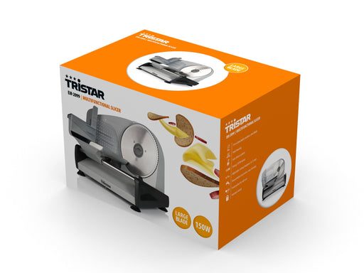 EAN 8713016020994 - Tristar EM-2099 rebanadora Eléctrico 150 W Negro, Plata imagen 2