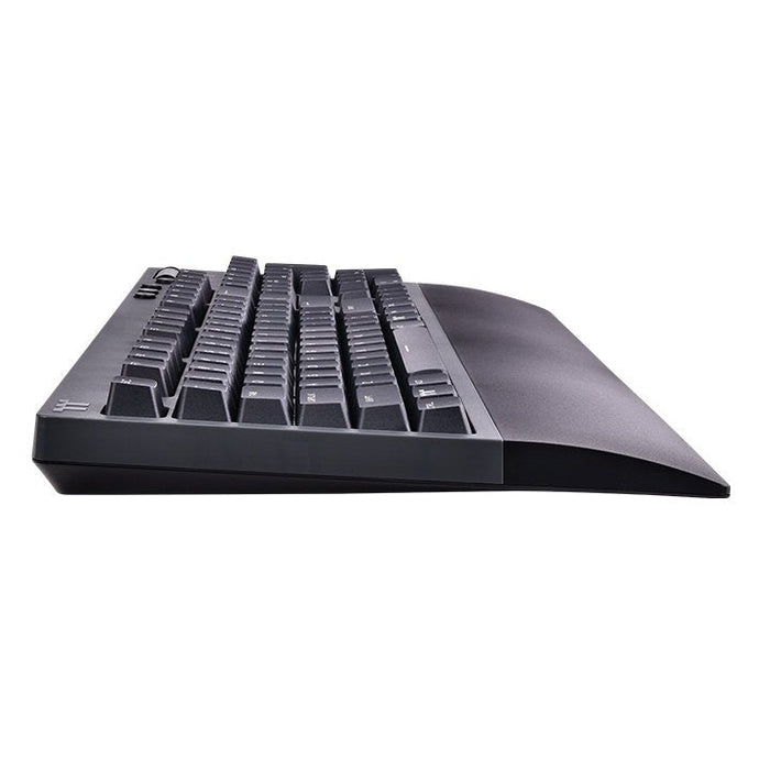 Teclado Aleman Thermaltake W1 Wireless Titanio/Negro, Cherry Mx Red Gkb-Wow-Rdsngr-01