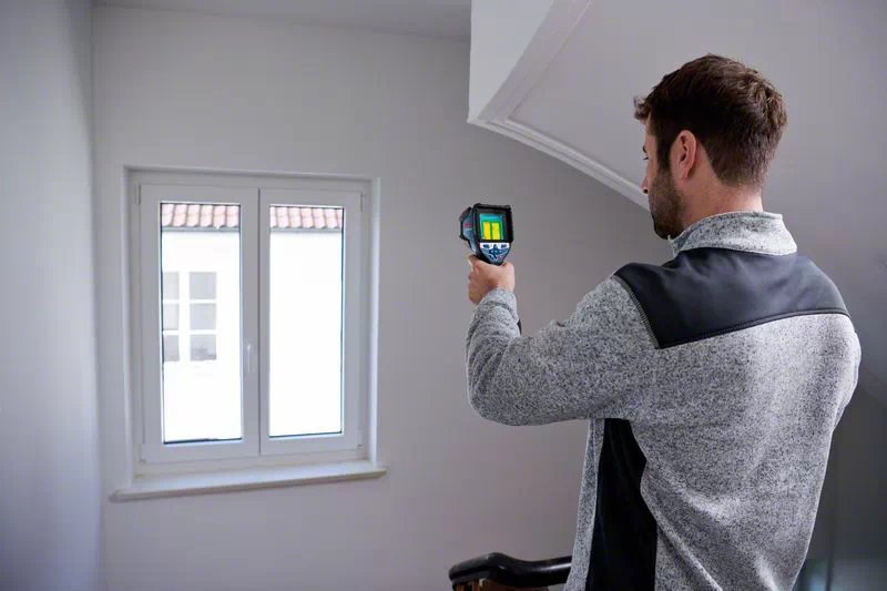 EAN 3165140975964 - Bosch GTC 600 C Noise equivalent temperature difference (NETD) IR Negro, Azul 256 x 192 Pixeles Pantalla  imagen 3