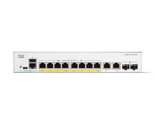 EAN 0889728521789 - Cisco C1200-8FP-2G switch Gestionado L2/L3 Gigabit Ethernet (10/100/1000) Blanco imagen 2