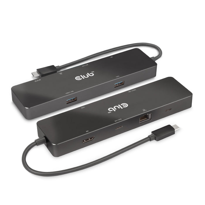 EAN 8719214472818 - CLUB3D CSV-1584 base para portátil y replicador de puertos Alámbrico USB 3.2 Gen 2 (3.1 Gen 2) Type-C Neg imagen 5