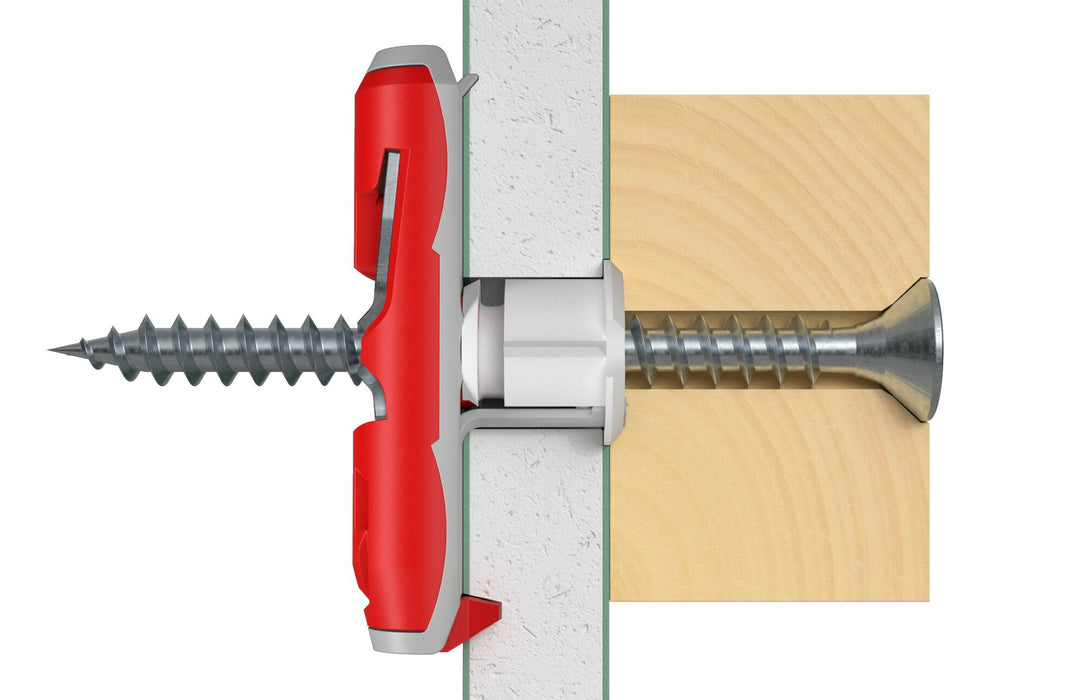 EAN 4048962254112 - Fischer 537262 tornillo de anclaje y taco 2 pieza(s) Juego de enchufes de pared y tornillos 50 mm imagen 4