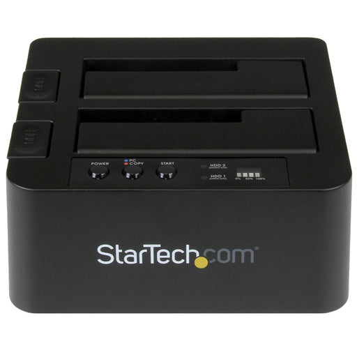 EAN 0065030863551 - StarTech.com SDOCK2U313R duplicador de datos y soporte Duplicador de HDD (discos duros) Negro 2 copias imagen 2