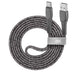 EAN 4260403575956 - Rivacase PS 6102 GR12 cable USB USB 2.0 1,2 m USB C USB A Gris imagen 1