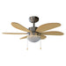 EAN 8435484059381 - Cecotec 05938 ventilador Blanco, Madera imagen 1