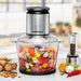 EAN 4001797854506 - Rommelsbacher MZ 800 picadora eléctrica de alimentos 2,7 L 800 W Negro, Acero inoxidable imagen 3