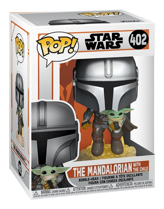 EAN 0889698509596 - FUNKO POP! The Mandalorian Flying with Jet Pack imagen 1
