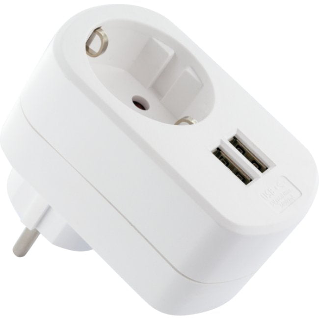 EAN 4004005025200 - Schwaiger LAD240532 cargador de dispositivo móvil Blanco imagen 1