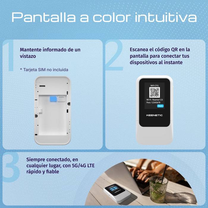 EAN 4897082922568 - Keenetic Roamer 5G (KN-5210) Módem de red móvil imagen 4