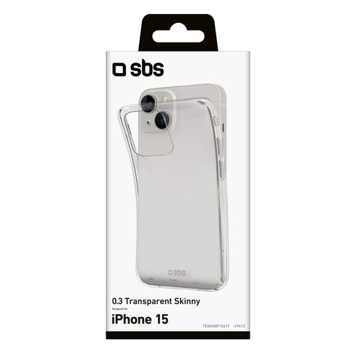 EAN 8018417449413 - SBS TESKINIP1561T funda para teléfono móvil 15,5 cm (6.1") Transparente imagen 2