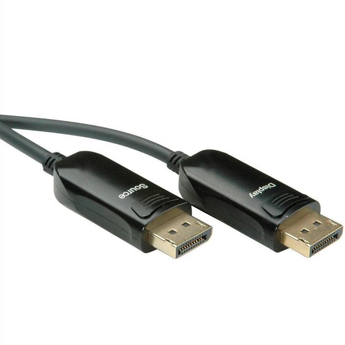 Roline Displayport V1.4 Cable (Aoc), St St, 30 M