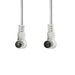 EAN 5412810282272 - Nedis CSGP40100WT30 cable coaxial Blanco imagen 2