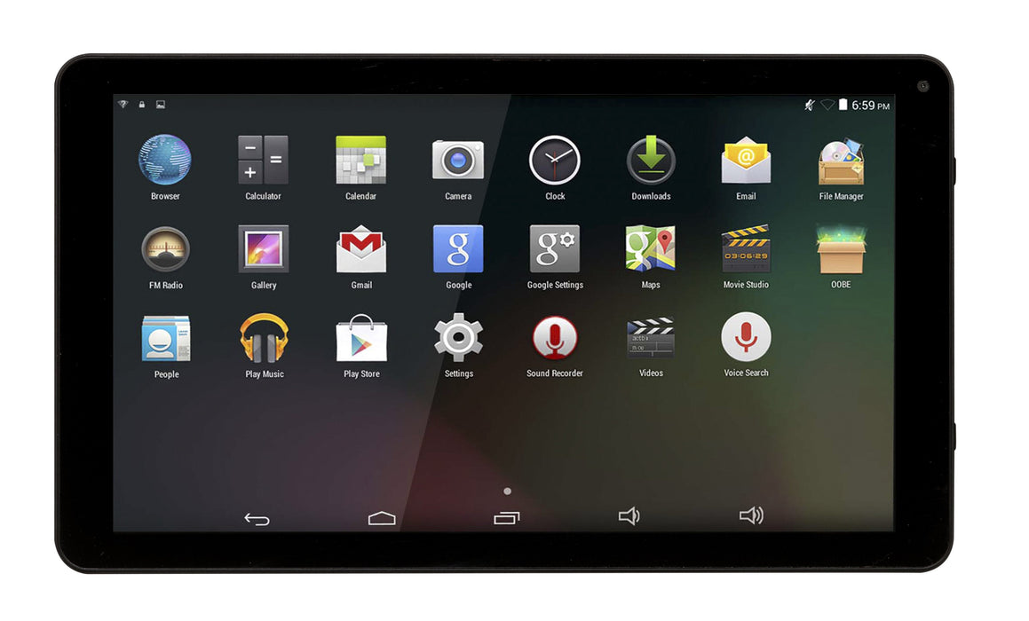 EAN 5706751041785 - Denver TAQ-10285 64 GB 25,6 cm (10.1") 1 GB Wi-Fi 4 (802.11n) Android 8.1 Go edition Negro imagen 1