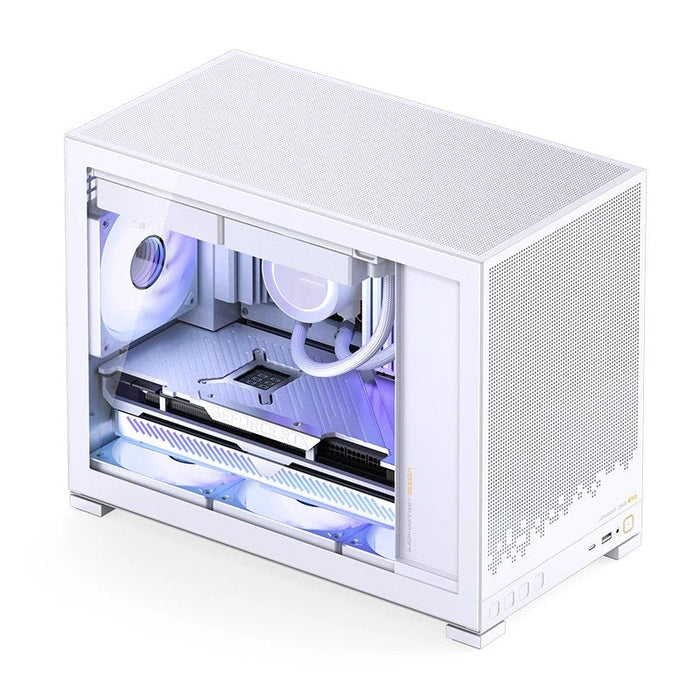 Caja Micro-Atx Jonsbo D32 Std Cristal Templado Blanco