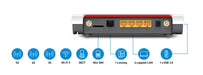 EAN 4023125029288 - Box 6850 5G router inalámbrico Gigabit Ethernet Doble banda (2,4 GHz / 5 GHz) Blanco imagen 2